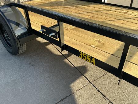 New 2027 Big Tex 35SA-12R1A-4PBK Utility Trailer