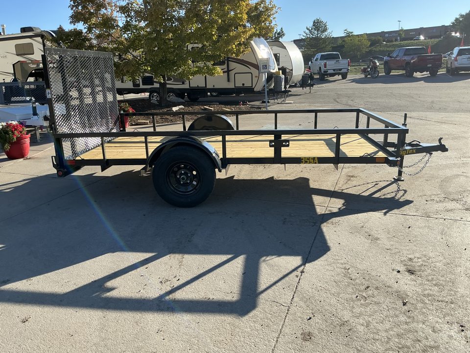 New 2027 Big Tex 35SA-12R1A-4PBK Utility Trailer