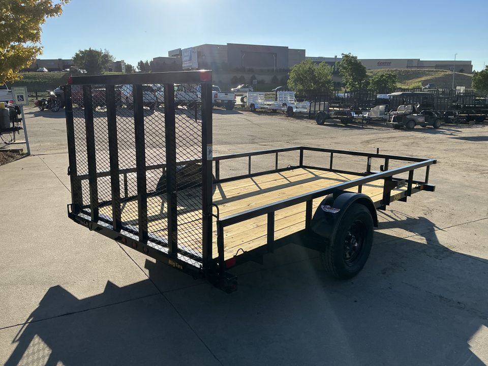 New 2027 Big Tex 35SA-12R1A-4PBK Utility Trailer