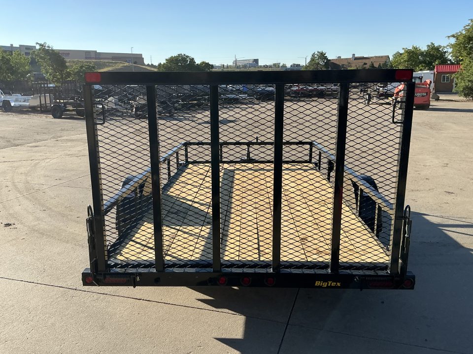 New 2027 Big Tex 35SA-12R1A-4PBK Utility Trailer