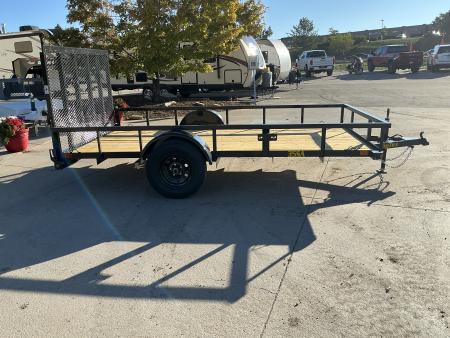 New 2027 Big Tex 35SA-12R1A-4PBK Utility Trailer