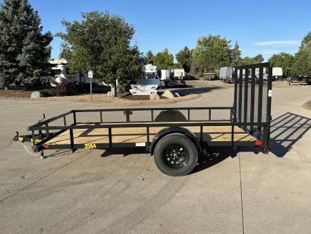 New 2027 Big Tex 35SA-12R1A-4PBK Utility Trailer