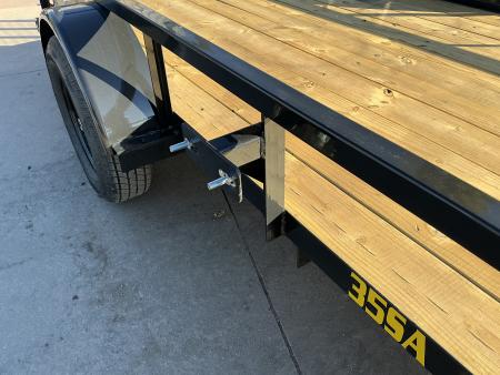 New 2027 Big Tex 35SA-12R1A-4PBK Utility Trailer