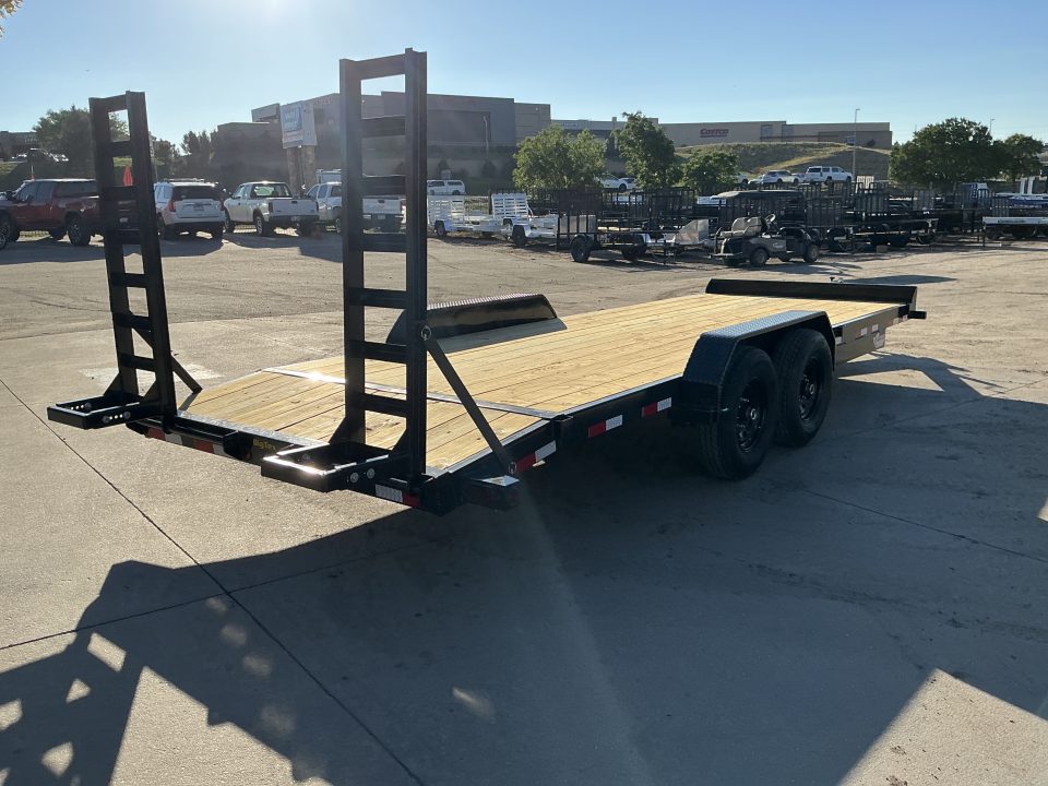 New 2027 Big Tex 14EB-22D2A-KRBK Flatbed Trailer