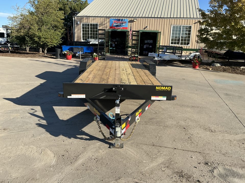 New 2027 Big Tex 14EB-22D2A-KRBK Flatbed Trailer