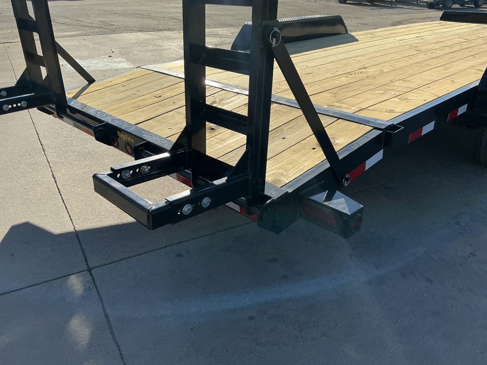 New 2027 Big Tex 14EB-22D2A-KRBK Flatbed Trailer
