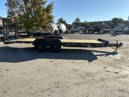 New 2027 Big Tex 14EB-22D2A-KRBK Flatbed Trailer