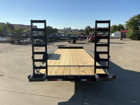 New 2027 Big Tex 14EB-22D2A-KRBK Flatbed Trailer