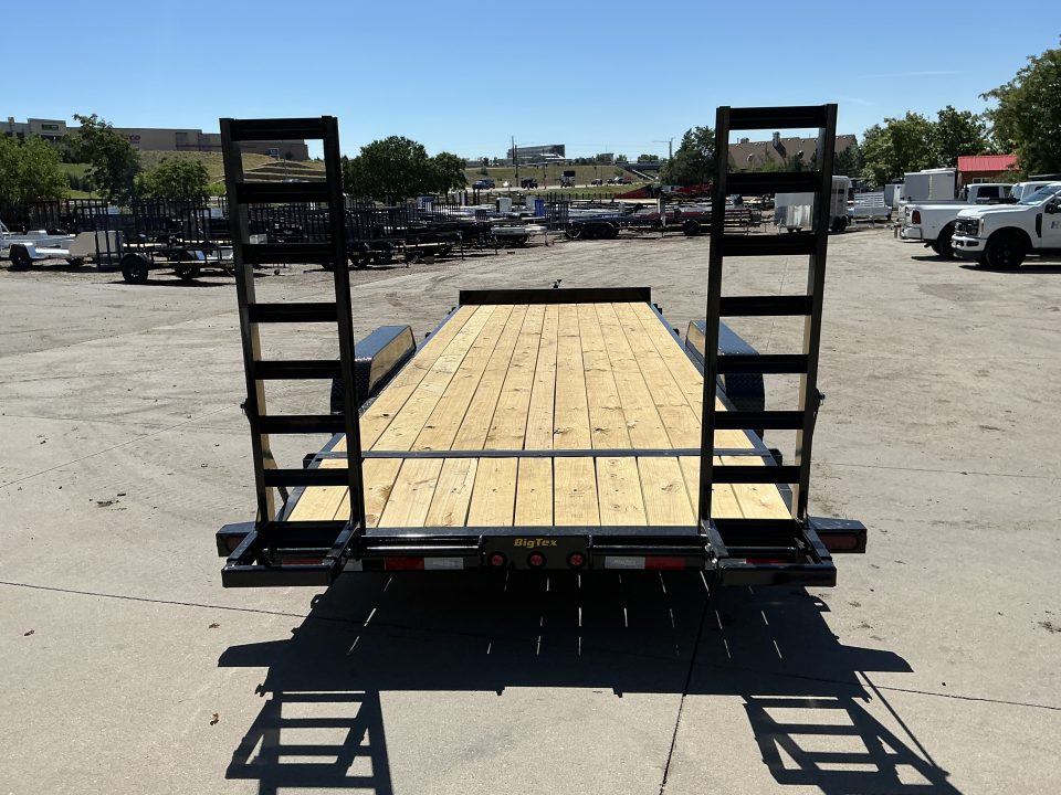 New 2027 Big Tex 14EB-22D2A-KRBK Flatbed Trailer
