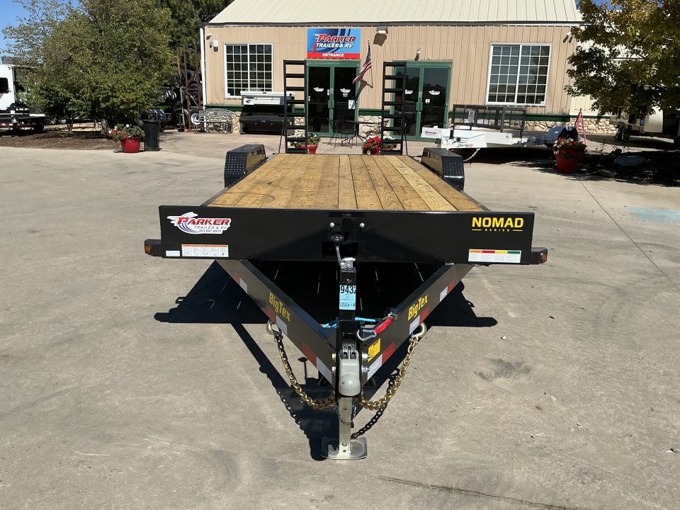 New 2027 Big Tex 14EB-22D2A-KRBK Flatbed Trailer