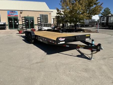 New 2027 Big Tex 14EB-22D2A-KRBK Flatbed Trailer