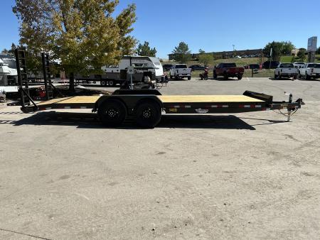 New 2027 Big Tex 14EB-22D2A-KRBK Flatbed Trailer