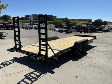 New 2027 Big Tex 14EB-22D2A-KRBK Flatbed Trailer