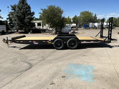 New 2027 Big Tex 14EB-22D2A-KRBK Flatbed Trailer