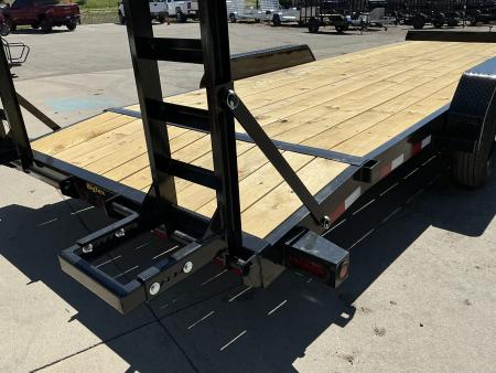 New 2027 Big Tex 14EB-22D2A-KRBK Flatbed Trailer