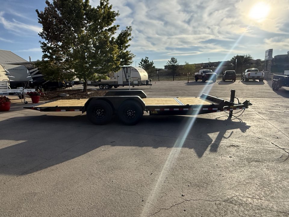 New 2027 Big Tex 14TL-20BK Flatbed Trailer