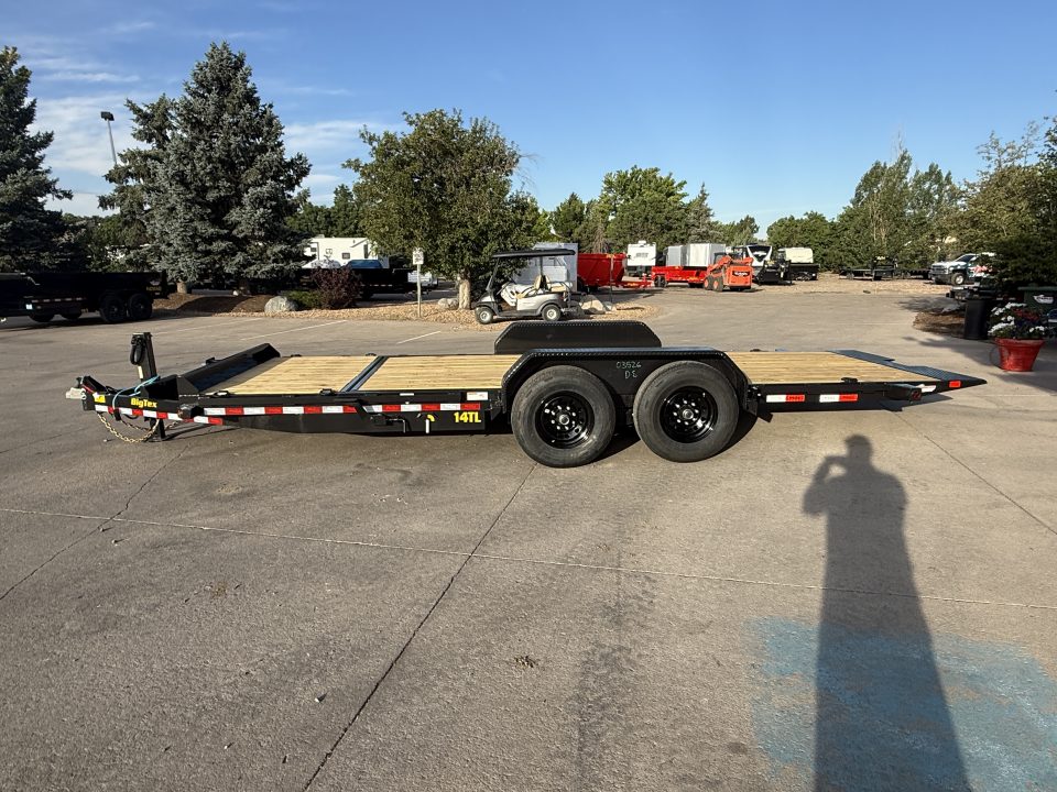 New 2027 Big Tex 14TL-20BK Flatbed Trailer