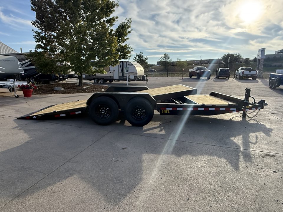 New 2027 Big Tex 14TL-20BK Flatbed Trailer