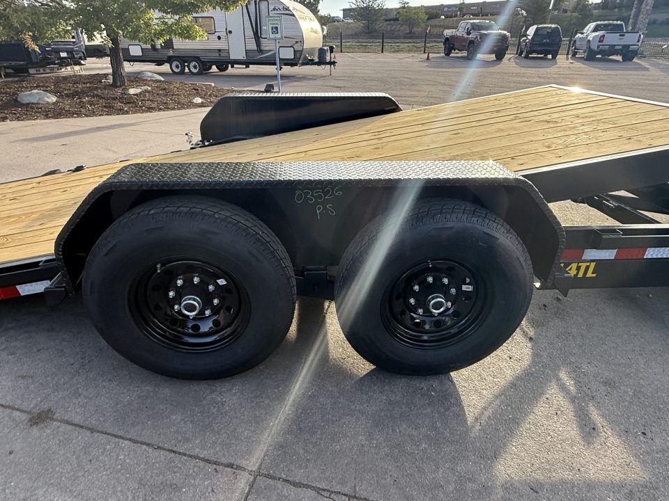New 2027 Big Tex 14TL-20BK Flatbed Trailer