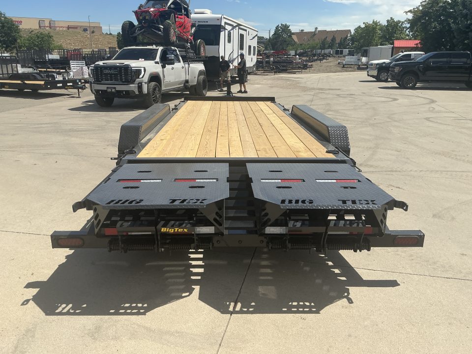 New 2027 Big Tex 21EH-22D3A-MRBK Flatbed Trailer