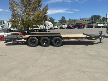 New 2027 Big Tex 21EH-22D3A-MRBK Flatbed Trailer