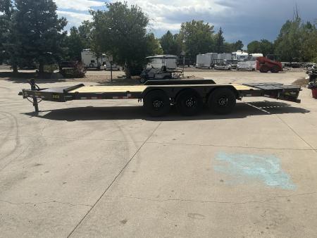 New 2027 Big Tex 21EH-22D3A-MRBK Flatbed Trailer