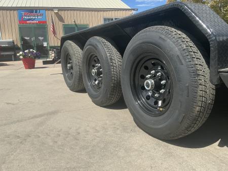 New 2027 Big Tex 21EH-22D3A-MRBK Flatbed Trailer