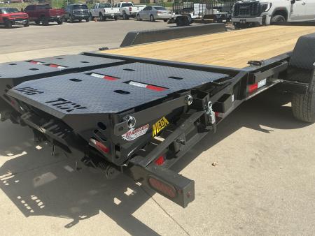 New 2027 Big Tex 21EH-22D3A-MRBK Flatbed Trailer