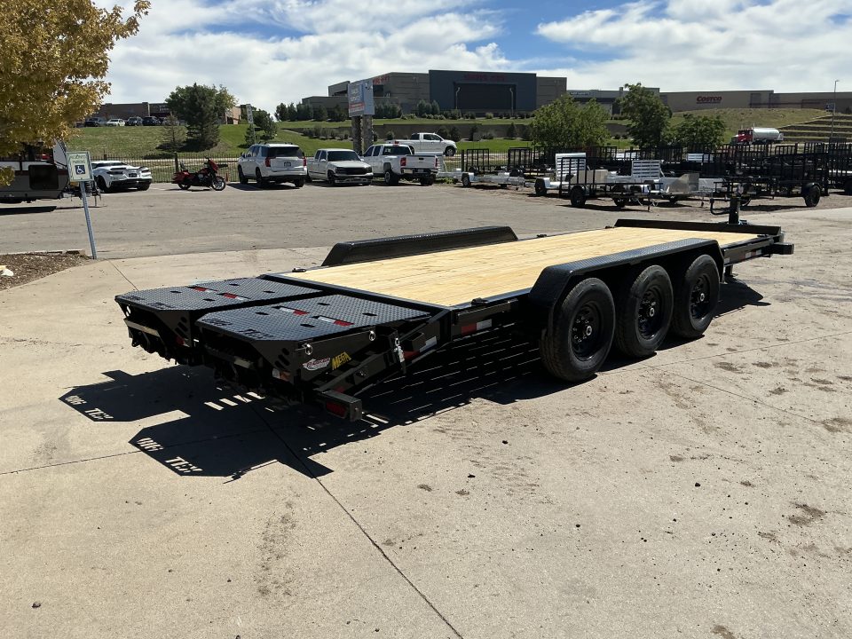New 2027 Big Tex 22' 21K Triple Axle Flatbed Trailer