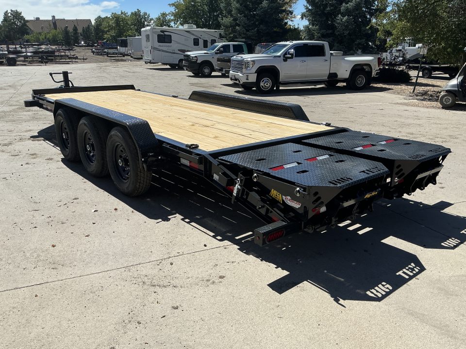 New 2027 Big Tex 22' 21K Triple Axle Flatbed Trailer
