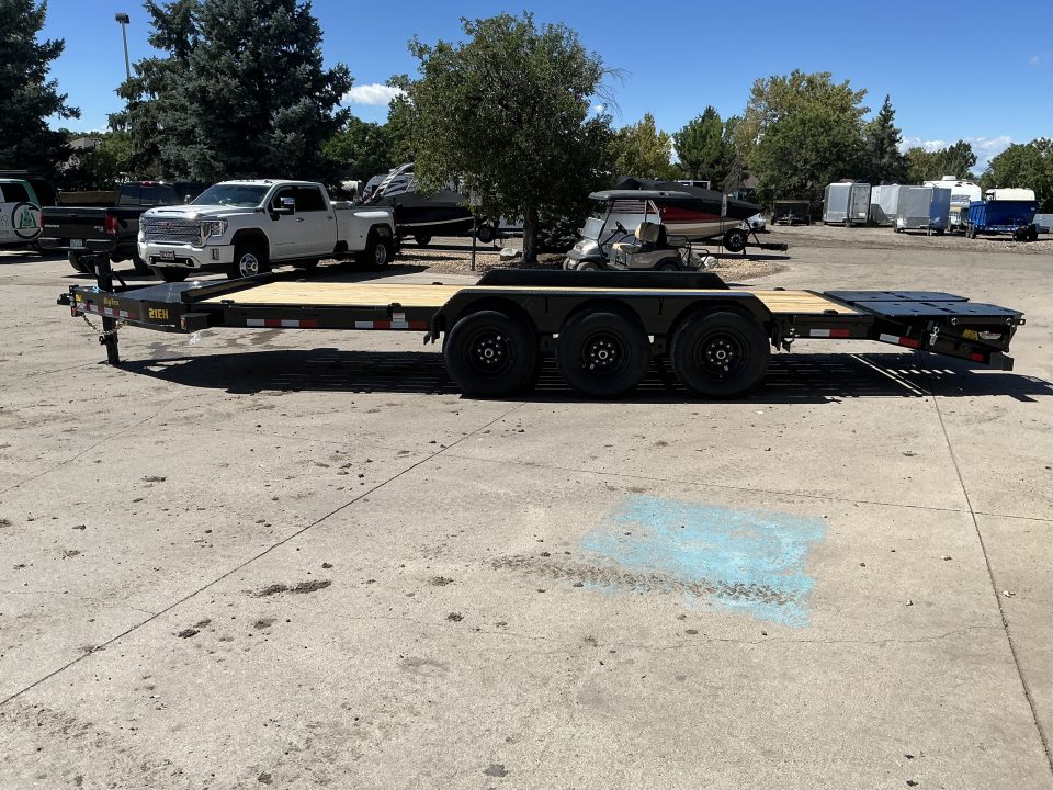 New 2027 Big Tex 22' 21K Triple Axle Flatbed Trailer