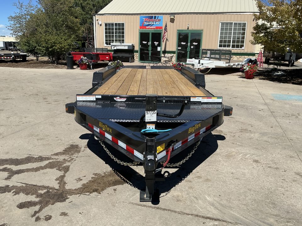 New 2027 Big Tex 22' 21K Triple Axle Flatbed Trailer