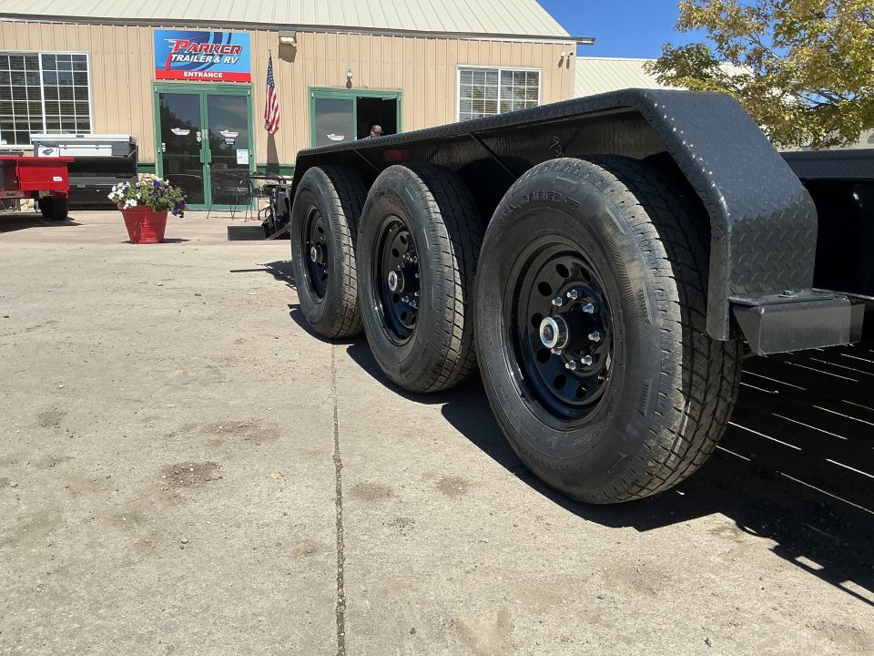New 2027 Big Tex 22' 21K Triple Axle Flatbed Trailer
