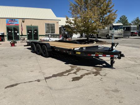 New 2027 Big Tex 22' 21K Triple Axle Flatbed Trailer