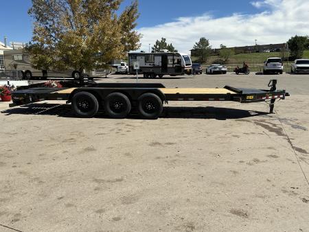New 2027 Big Tex 22' 21K Triple Axle Flatbed Trailer