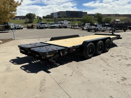New 2027 Big Tex 22' 21K Triple Axle Flatbed Trailer