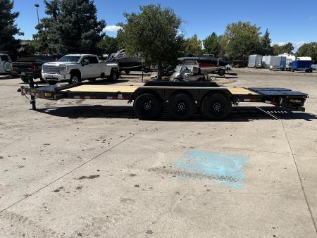 New 2027 Big Tex 22' 21K Triple Axle Flatbed Trailer