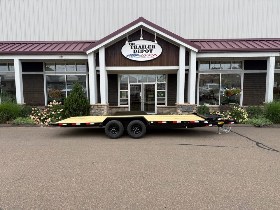 New CAM SUPERLINE 7' X 20' POWER TILT CAR HAULER 9.9K
