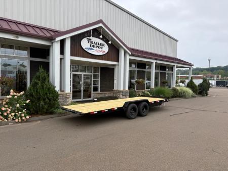 New CAM SUPERLINE 7' X 20' POWER TILT CAR HAULER 9.9K