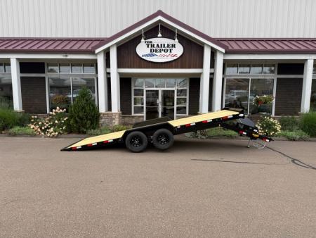 New CAM SUPERLINE 7' X 20' POWER TILT CAR HAULER 9.9K
