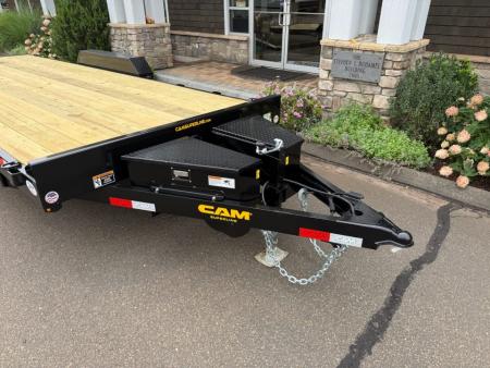 New CAM SUPERLINE 7' X 20' POWER TILT CAR HAULER 9.9K