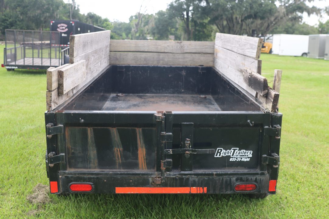 Used 2018 5X10 Lamar Dump Trailer
