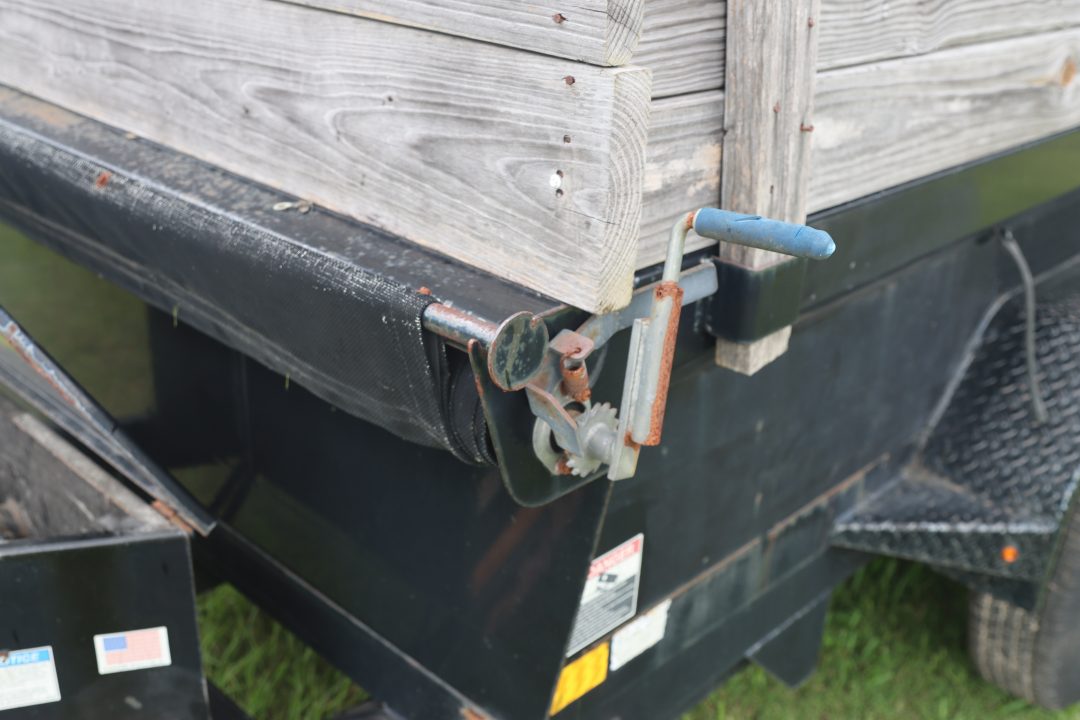 Used 2018 5X10 Lamar Dump Trailer