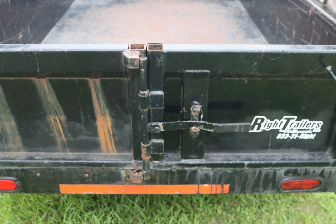 Used 2018 5X10 Lamar Dump Trailer