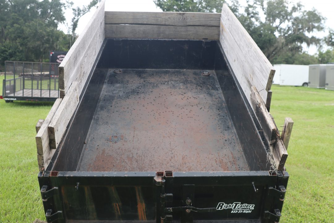 Used 2018 5X10 Lamar Dump Trailer