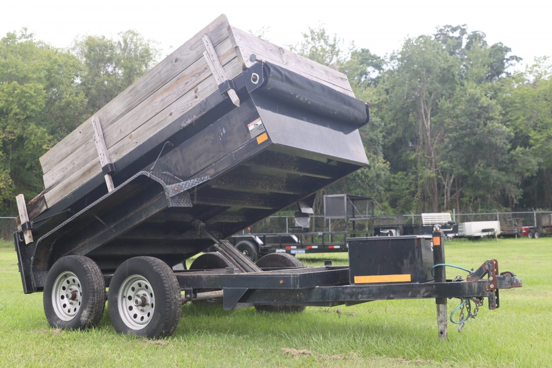 Used 2018 5X10 Lamar Dump Trailer