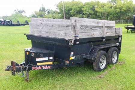 Used 2018 5X10 Lamar Dump Trailer