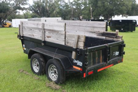 Used 2018 5X10 Lamar Dump Trailer