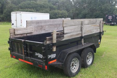 Used 2018 5X10 Lamar Dump Trailer
