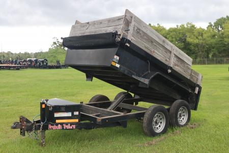 Used 2018 5X10 Lamar Dump Trailer